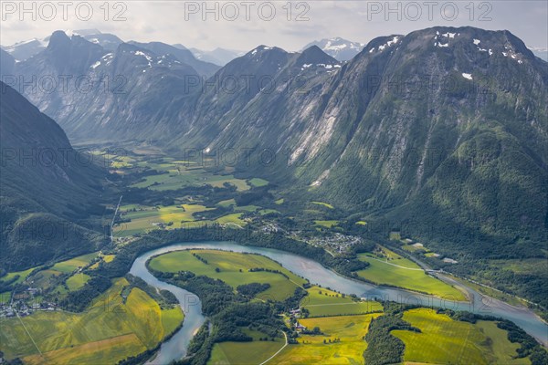 View from the hike Romsdalseggen