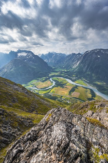 View from the hike Romsdalseggen