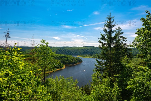 View of the Bleiloch Dam