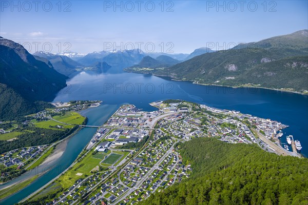 View from the hike Romsdalseggen