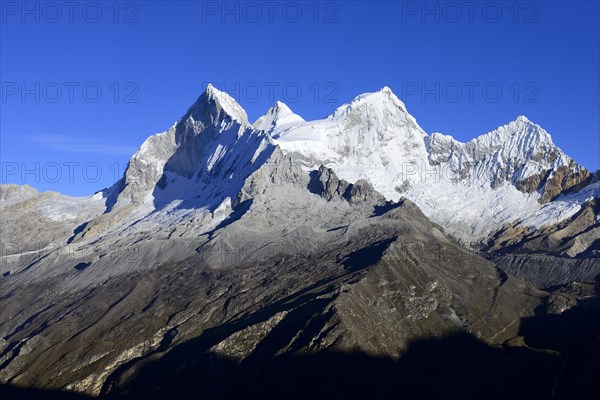 Mountain massif of Nevado Huandoy