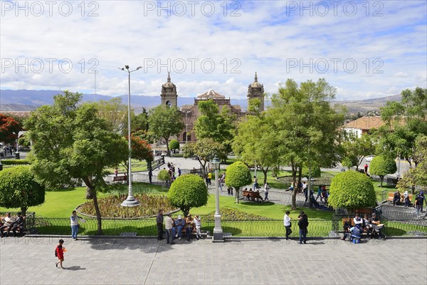 Plaza Mayor with Cathedral