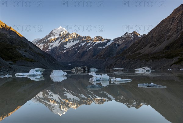 Mount Cook in morning light