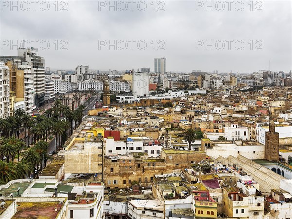 Top view of the city