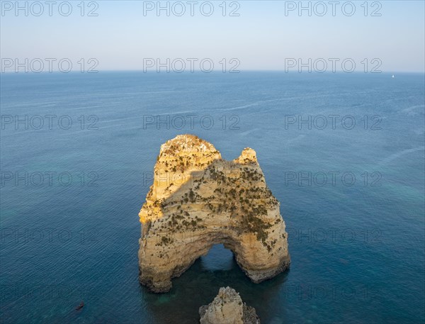 Rock formations in the sea