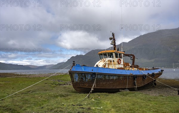 Verrostetes Schiffs Wrack