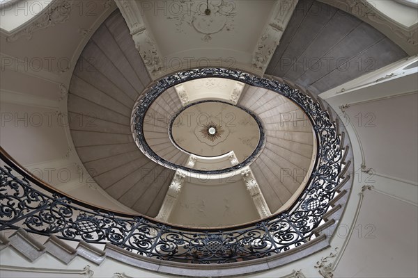 Staircase of the former private villa Kohn