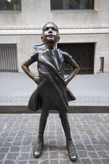 Bronze-Statue Fearless Girl