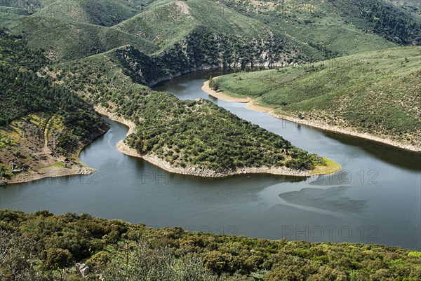 Monfrague National Park with the Tagus River