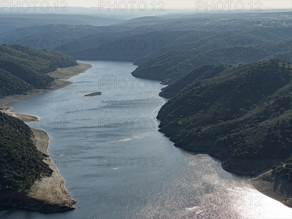 Monfrague National Park with the Tagus River