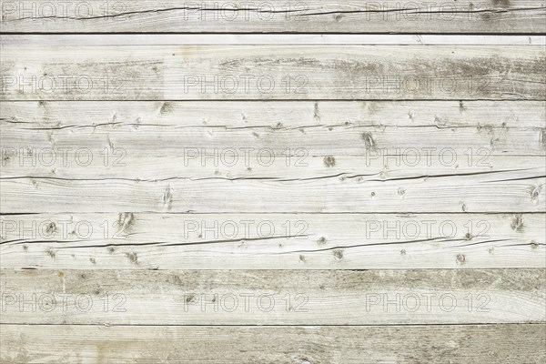 Board wall made of weathered boards