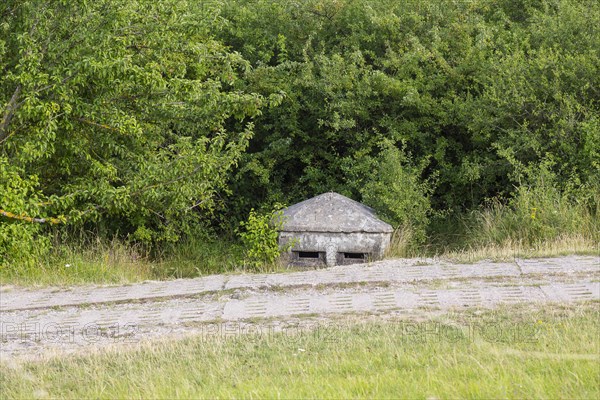 Former GDR border fortification at the inner-German border