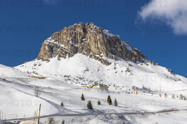 Ski area Belvedere at Sass Bece