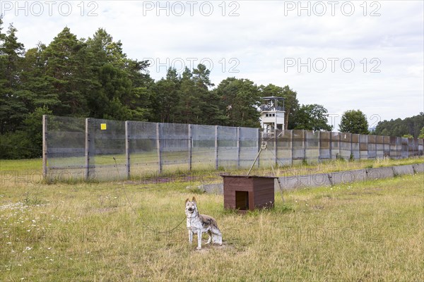 Former GDR border fortification at the inner-German border