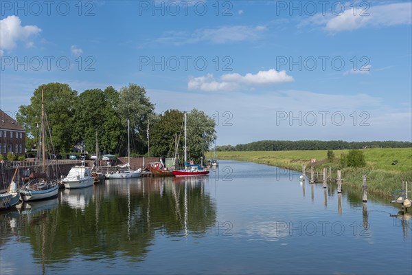 Sailing boats in the old harbour