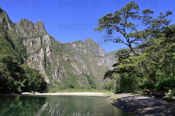 Landscape at Rio Urubamba