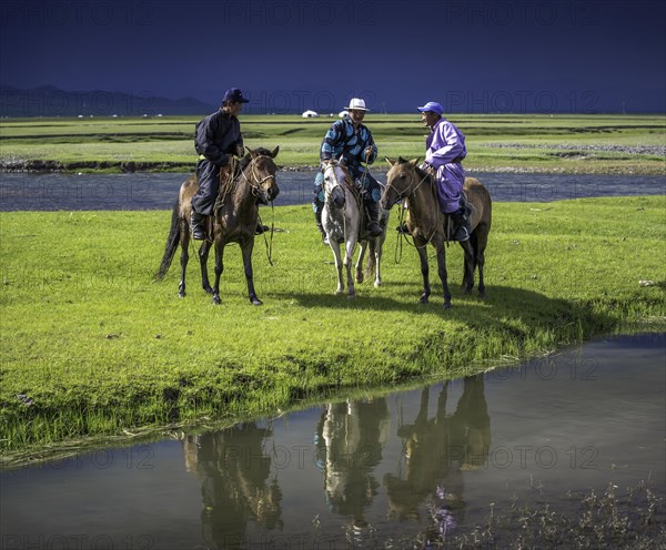 Nomad on horses