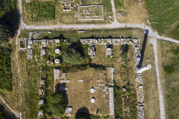 Aerial of the Unesco world heritage site