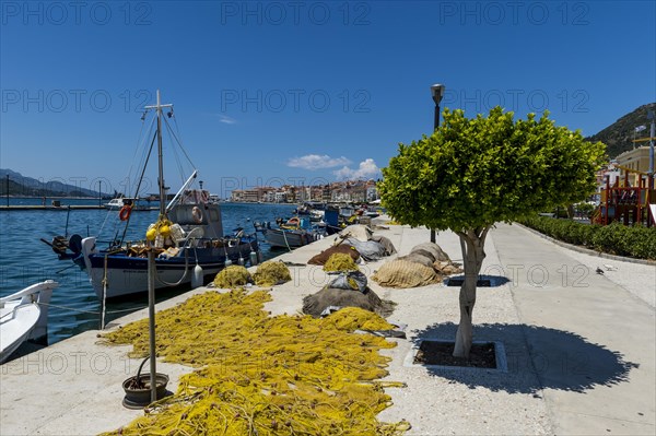 Beach promenade of Samos town