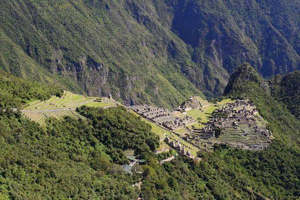 Inca ruined city