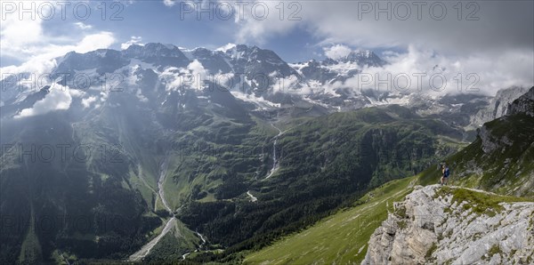 Hiker on the Tanzboden