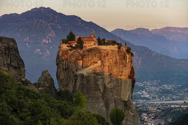 Agia Triada Monastery at sunrise