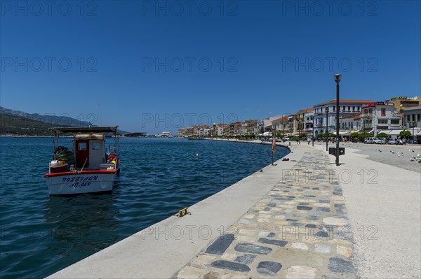 Beach promenade of Samos town