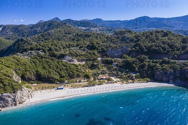 Aerial of Tsambou Beach