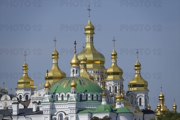 Golden domes of Assumption Cathedral and Refectory Church