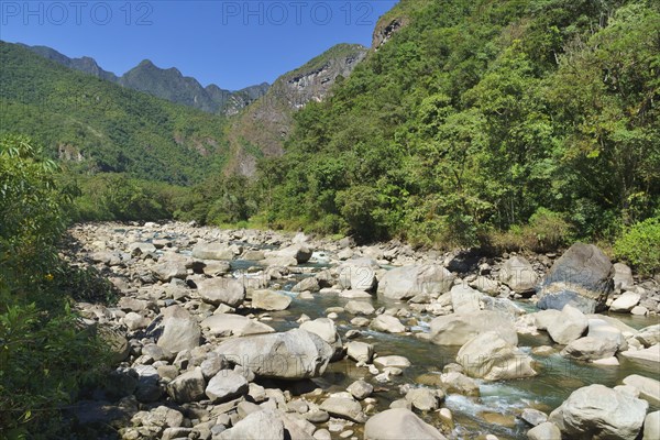 Landscape at Rio Urubamba