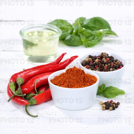 Spices cooking ingredients paprika powder paprika powder square red hot peppers hotness