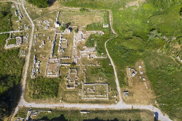 Aerial of the Unesco world heritage site