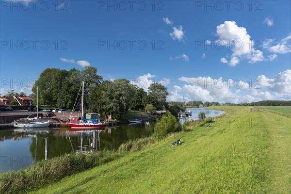 Landscape at the Hooksieler Binnentiel