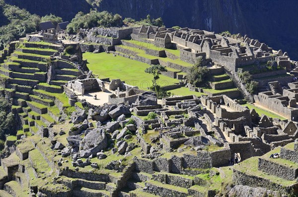 Inca ruined city