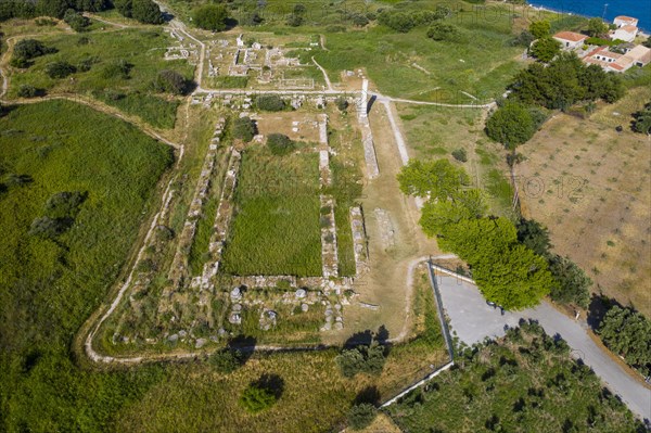 Aerial of the Unesco world heritage site