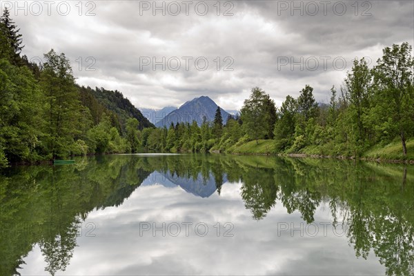 Auwaldsee near Fischen in Allgaeu