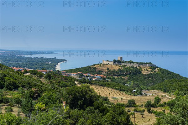 Platamon castle n the foot of Mount Olympus