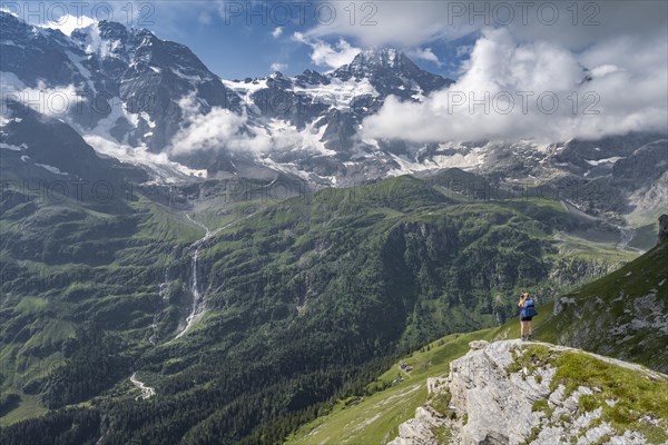 Hiker on the Tanzboden