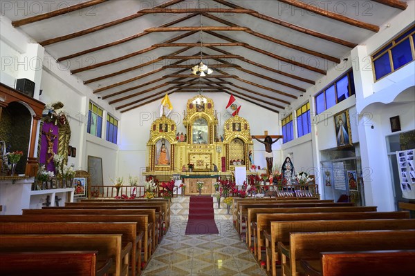 In the village church Iglesia Virgen Del Carmen