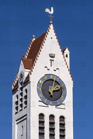 Bell tower with tower clock