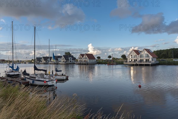 Sailing yachts on the river Harle