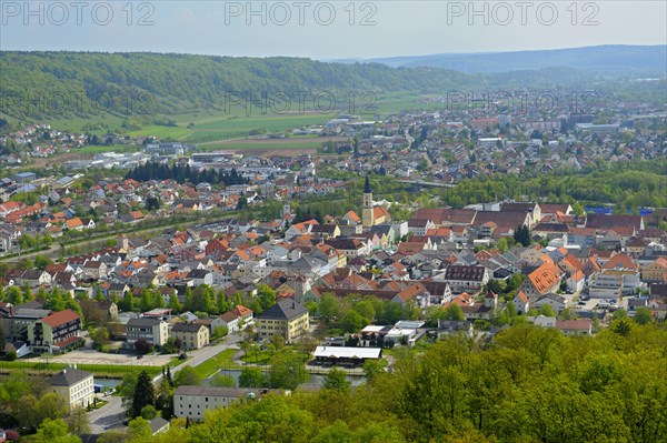 View from the liberation hall to Kelheim