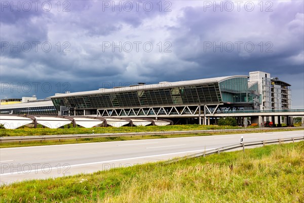 Terminal of Leipzig/Halle Airport