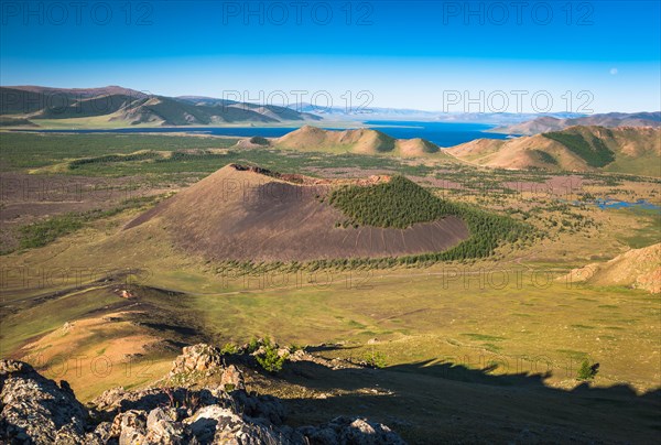 Khorgo volcanic crater