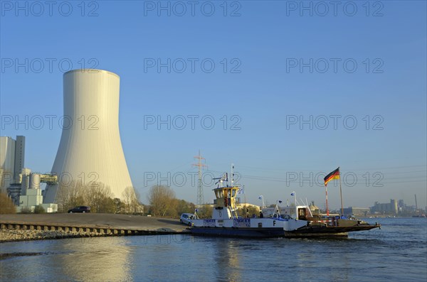 Ferry across the Rhine