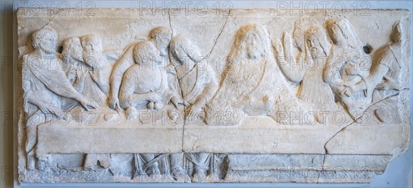 Marble relief