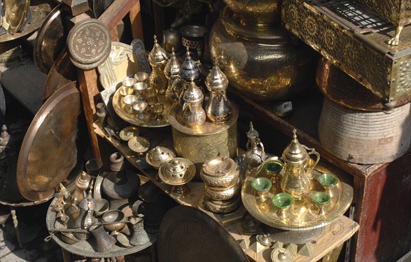 Antique Arabic tea set and mocha set