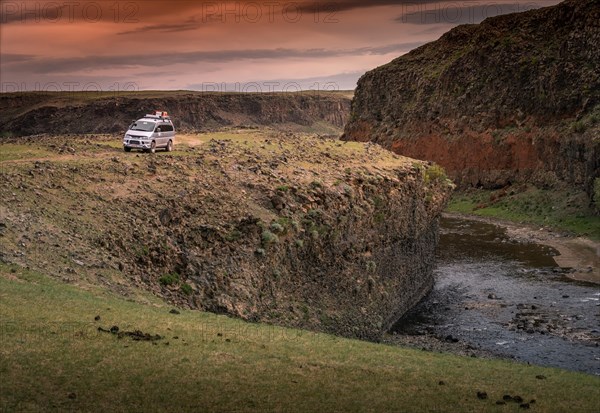 Car at Chuluut Gorge