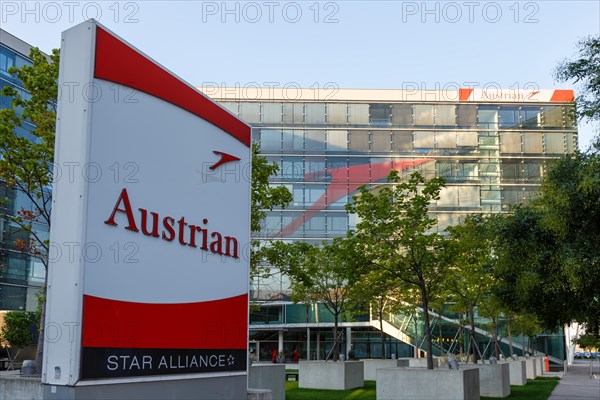 AUA Austrian Airlines Headquarters at Vienna Airport