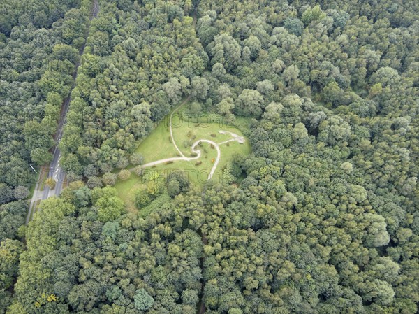 View from hot air balloon